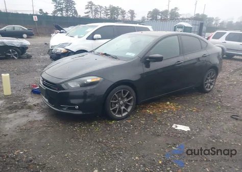 2013 Dodge Dart Sxt из США, поврежденный, VIN 1C3CDFBAXDD296514